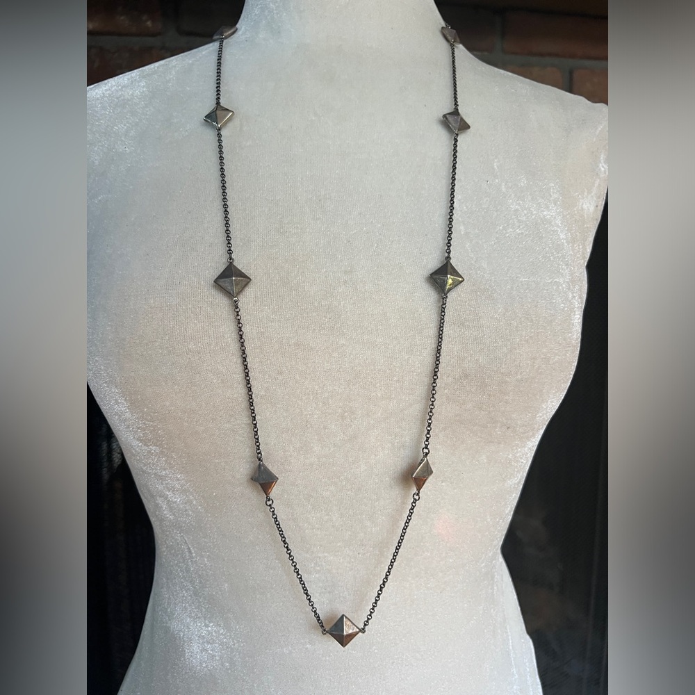 Rockstud Long Necklace